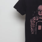 Close-up of the sleeve on the Vintage 2010s Netflix Stranger Things Vecna Tee S