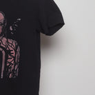 Close-up of the sleeve on the Vintage 2010s Netflix Stranger Things Vecna Tee S