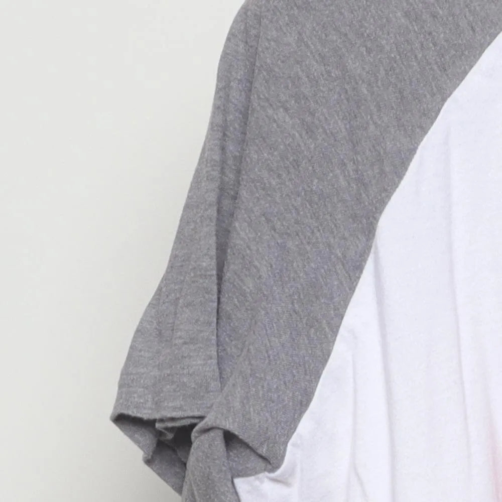 Close-up of the sleeve on the Vintage 2010s New Era / Netflix "Stranger Things 2019 MLB All-Star Game" T-Shirt - L