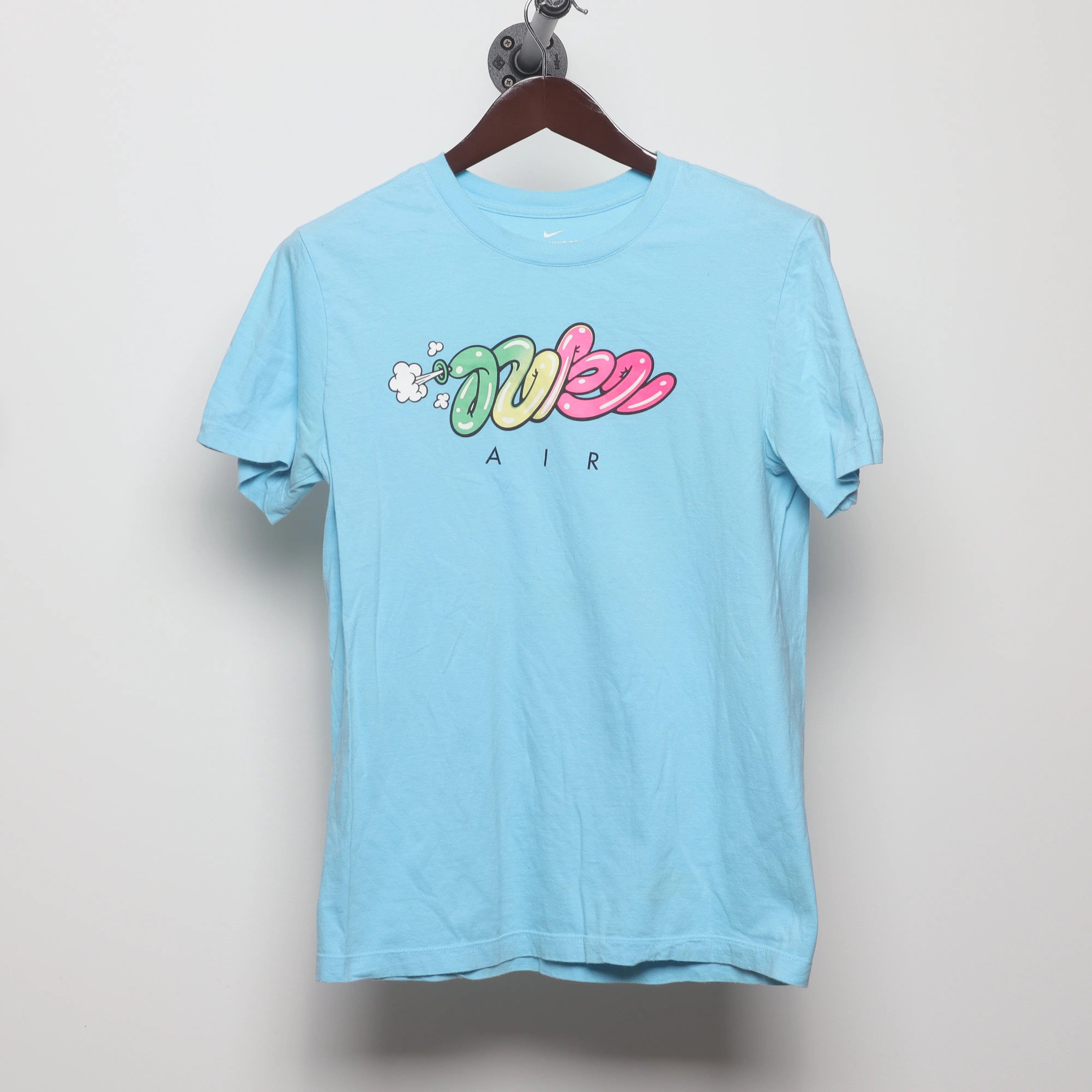 Front view of Vintage 2010s Nike Air Bubble Graffiti T-Shirt S