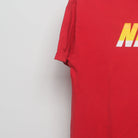 Close-up of the sleeve on the Vintage 2010s Nike Block Logo Graphic T-Shirt L