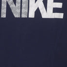 Close-up of the main graphic on the Vintage 2010s Nike "Block Logo" T-Shirt - XL