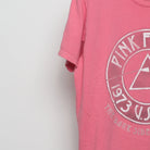 Close-up of the sleeve on the Vintage 2010s Pink Floyd 1973 Tour T-Shirt L