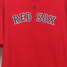 Close-up of the main graphic on the Vintage 2010s Red Sox Gonzalez MLB T-Shirt XL