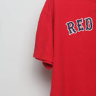 Close-up of the sleeve on the Vintage 2010s Red Sox Gonzalez MLB T-Shirt XL