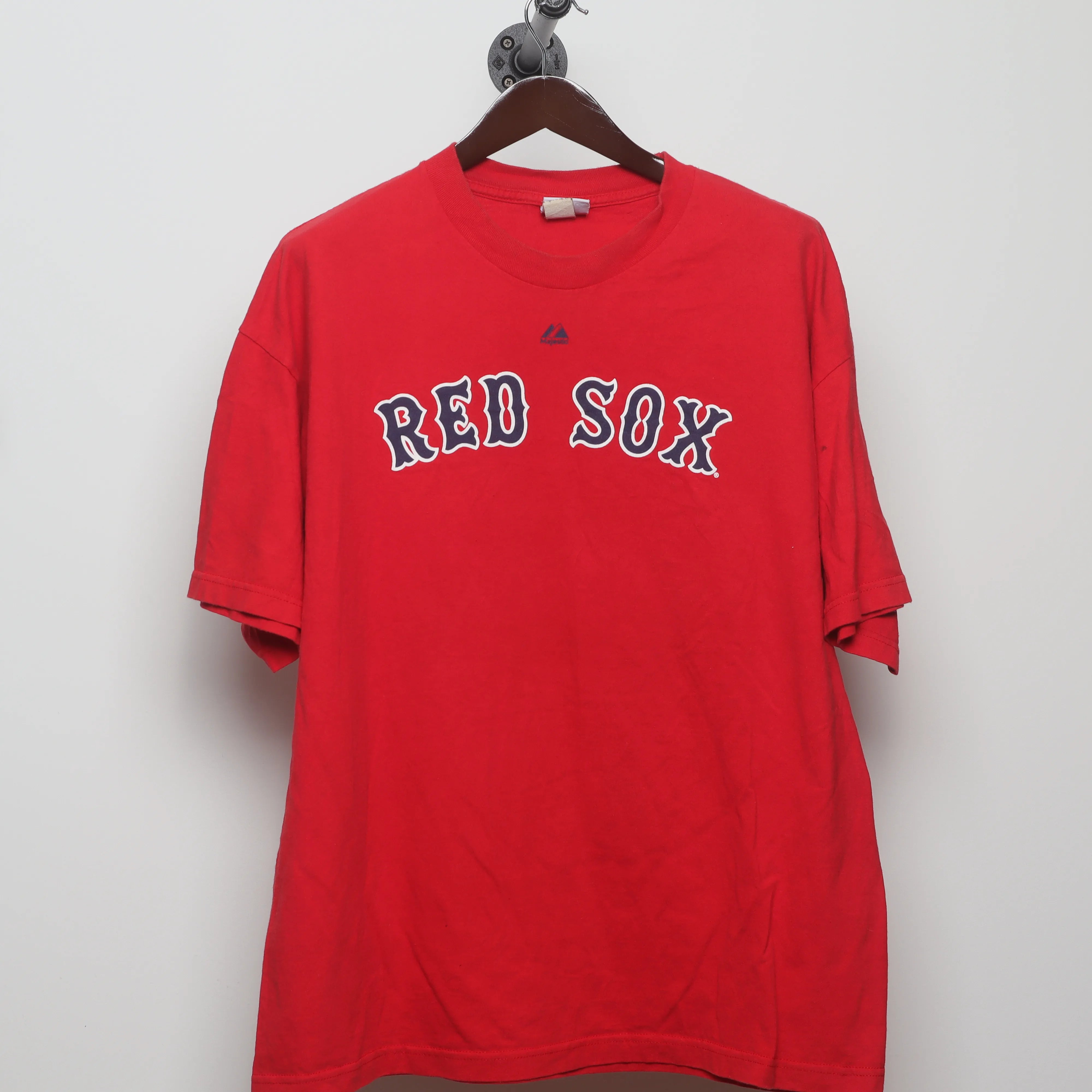 Front view of Vintage 2010s Red Sox Gonzalez MLB T-Shirt XL