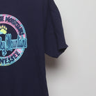 Close-up of the sleeve on the Vintage 2010s Smoky Mountains Pastel Souvenir T-Shirt L
