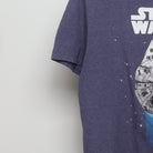 Close-up of the sleeve on the Vintage 2010s Star Wars Millennium Falcon T-Shirt M