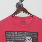 Close-up of the collar and tag on the Vintage 2010s Star Wars "These Were The Droids" T-Shirt - XXL