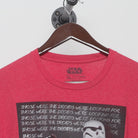 Close-up of the collar and tag on the Vintage 2010s Star Wars "These Were The Droids" T-Shirt - XXL