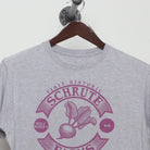 Close-up of the collar and tag on the Vintage 2010s The Office Schrute Farms Graphic Tee M