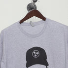 Close-up of the collar and tag on the Vintage 2010s TN Locally Grown Beard T-Shirt XL