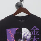 Close-up of the collar and tag on the Vintage 2010s Tokyo Ghoul "Ken Kaneki Split" T-Shirt - S