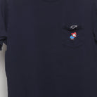 Close-up of the main graphic on the Vintage 2010s Uniqlo Nintendo Mario Pocket T-Shirt L