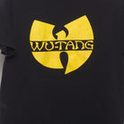 Close-up of the main graphic on the Vintage 2010s Wu-Tang Clan Classic Logo T-Shirt M