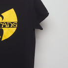 Close-up of the sleeve on the Vintage 2010s Wu-Tang Clan Classic Logo T-Shirt M