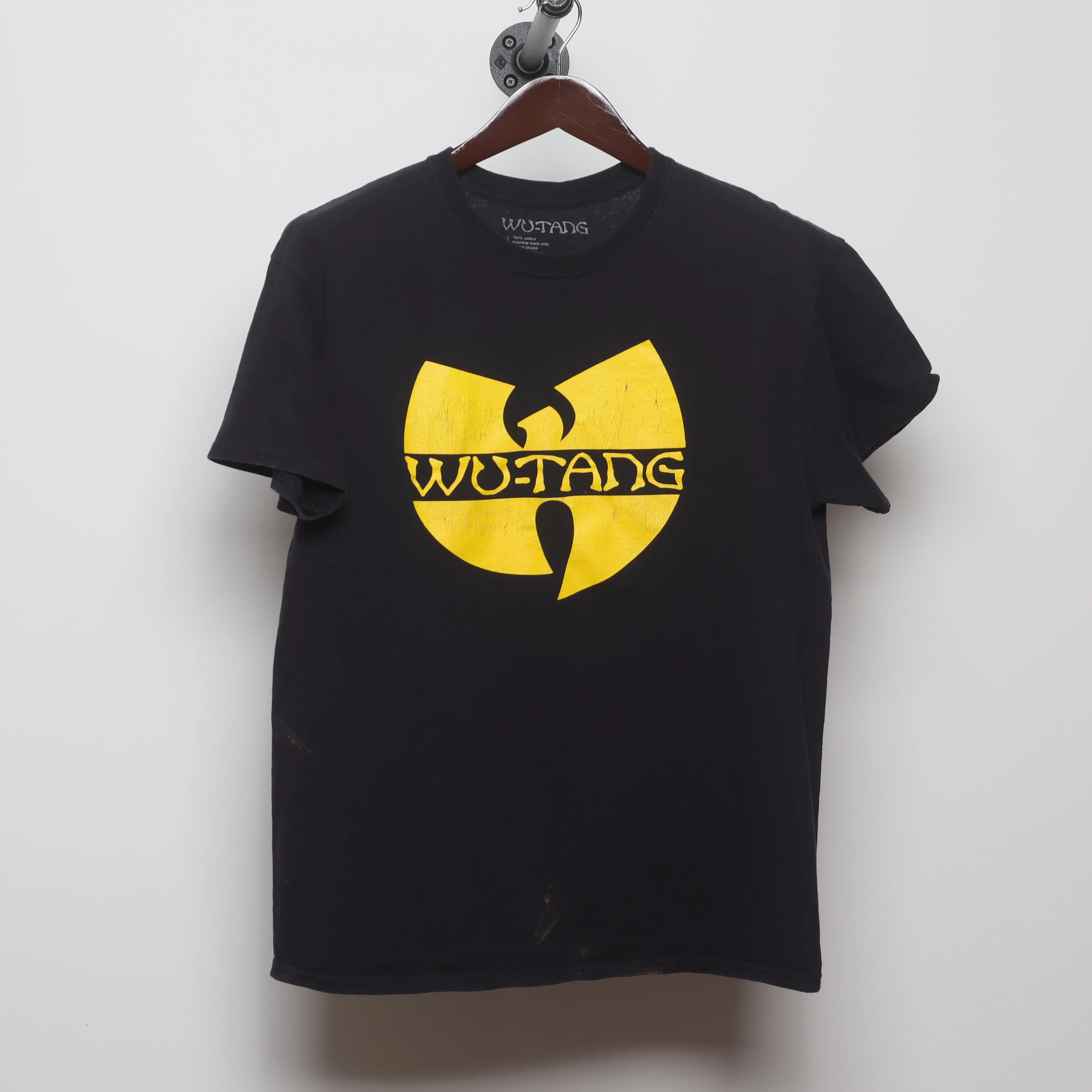 Front view of Vintage 2010s Wu-Tang Clan Classic Logo T-Shirt M