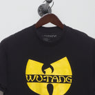 Close-up of the collar and tag on the Vintage 2010s Wu-Tang Clan Logo T-Shirt L