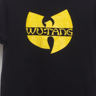Close-up of the main graphic on the Vintage 2010s Wu-Tang Clan Logo T-Shirt L