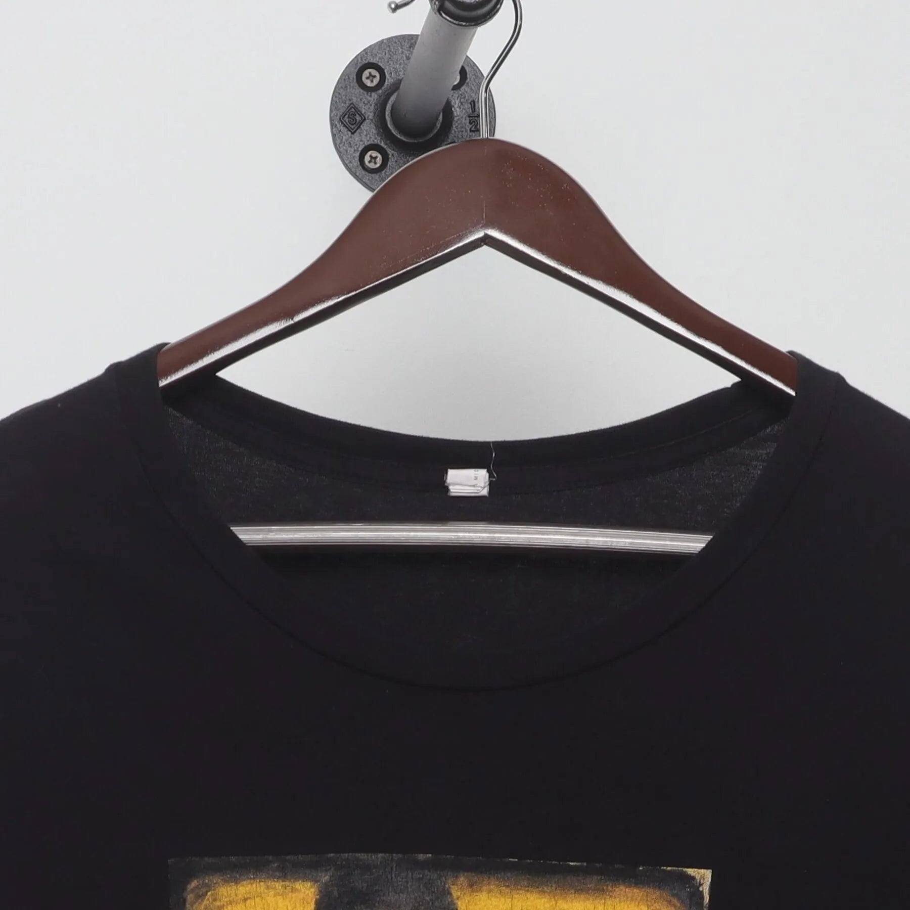 Close-up of the collar and tag on the Vintage 1990s Detroit Jazz Festival "1994 35th Annual" T-Shirt - S