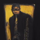 Close-up of the main graphic on the Vintage 1990s Detroit Jazz Festival "1994 35th Annual" T-Shirt - S