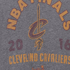 Close-up of the main graphic on the Vintage 2010s Adidas "2016 NBA Finals Cleveland Cavaliers" T-Shirt - M