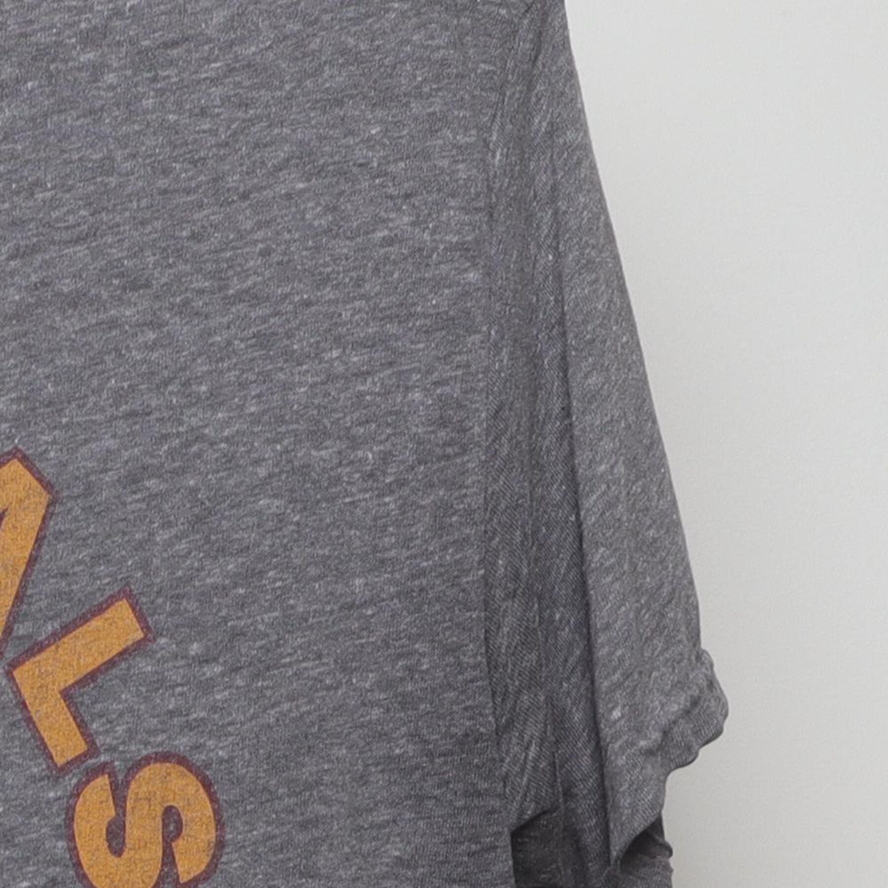 Close-up of the Right sleeve on the Vintage 2010s Adidas "2016 NBA Finals Cleveland Cavaliers" T-Shirt - M