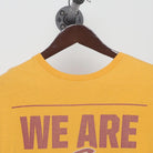 Close-up of the collar and tag on the Vintage 2010s Cleveland Cavaliers "We Are All In" T-Shirt - L