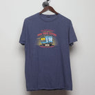 Front view of Vintage 2018 Columbus Food Truck Festival T-Shirt - M