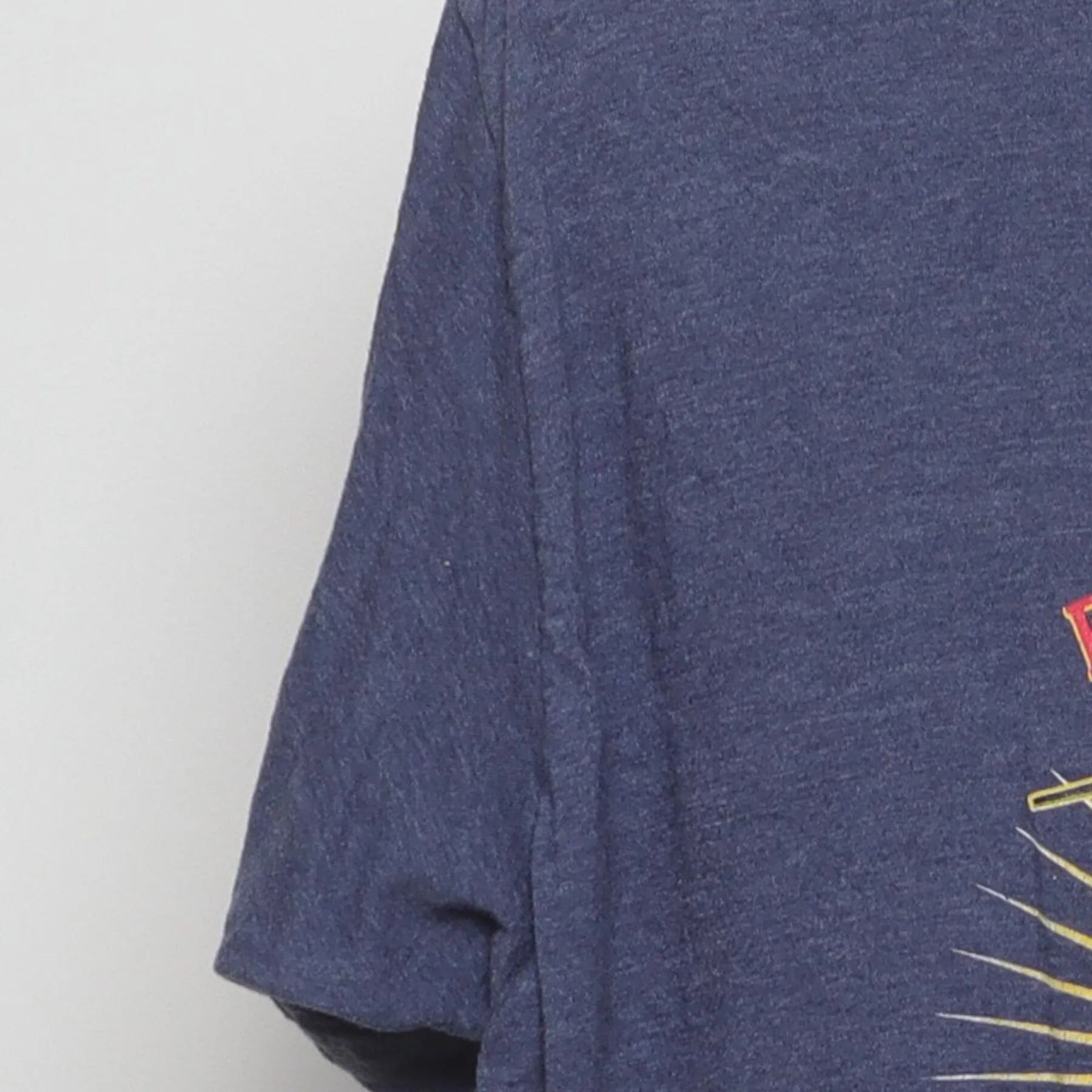 Close-up of the Left sleeve on the Vintage 2018 Columbus Food Truck Festival T-Shirt - M