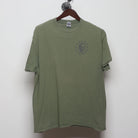 Front view of Vintage Y2K Gildan "Defend 2nd Amendment Skull" T-Shirt - L
