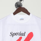 Close-up of the collar and tag on the Vintage Y2K Special K "Special Kuyt" T-Shirt - M
