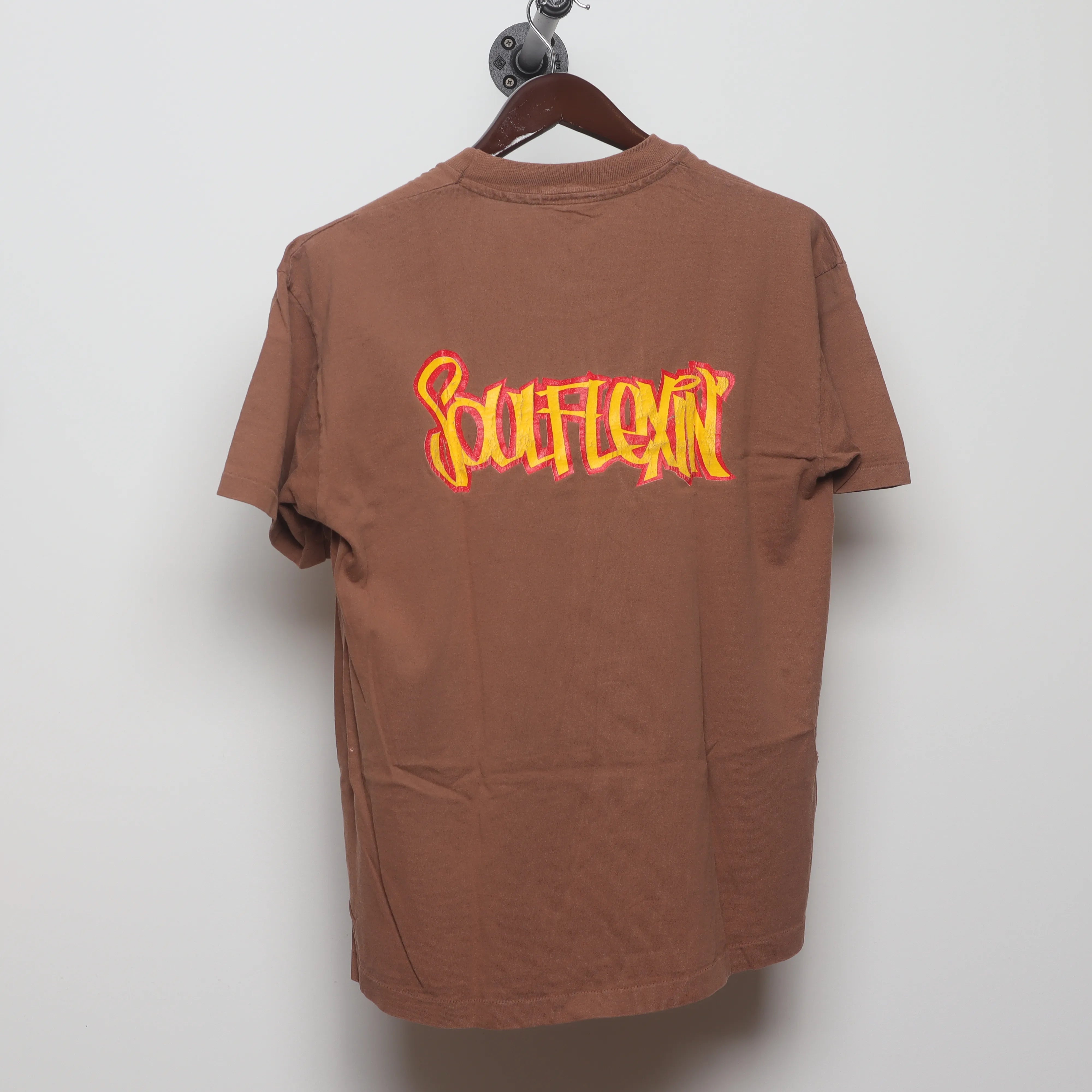 Back view of Vintage 90s Bruce Lee Soulflexin Single Stitch Tee XL