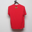 Back view of Vintage 1990s Chicago Blackhawks "Team Logo" T-Shirt - M