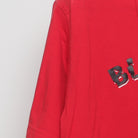 Close-up of the Left sleeve on the Vintage 1990s Chicago Blackhawks "Team Logo" T-Shirt - M
