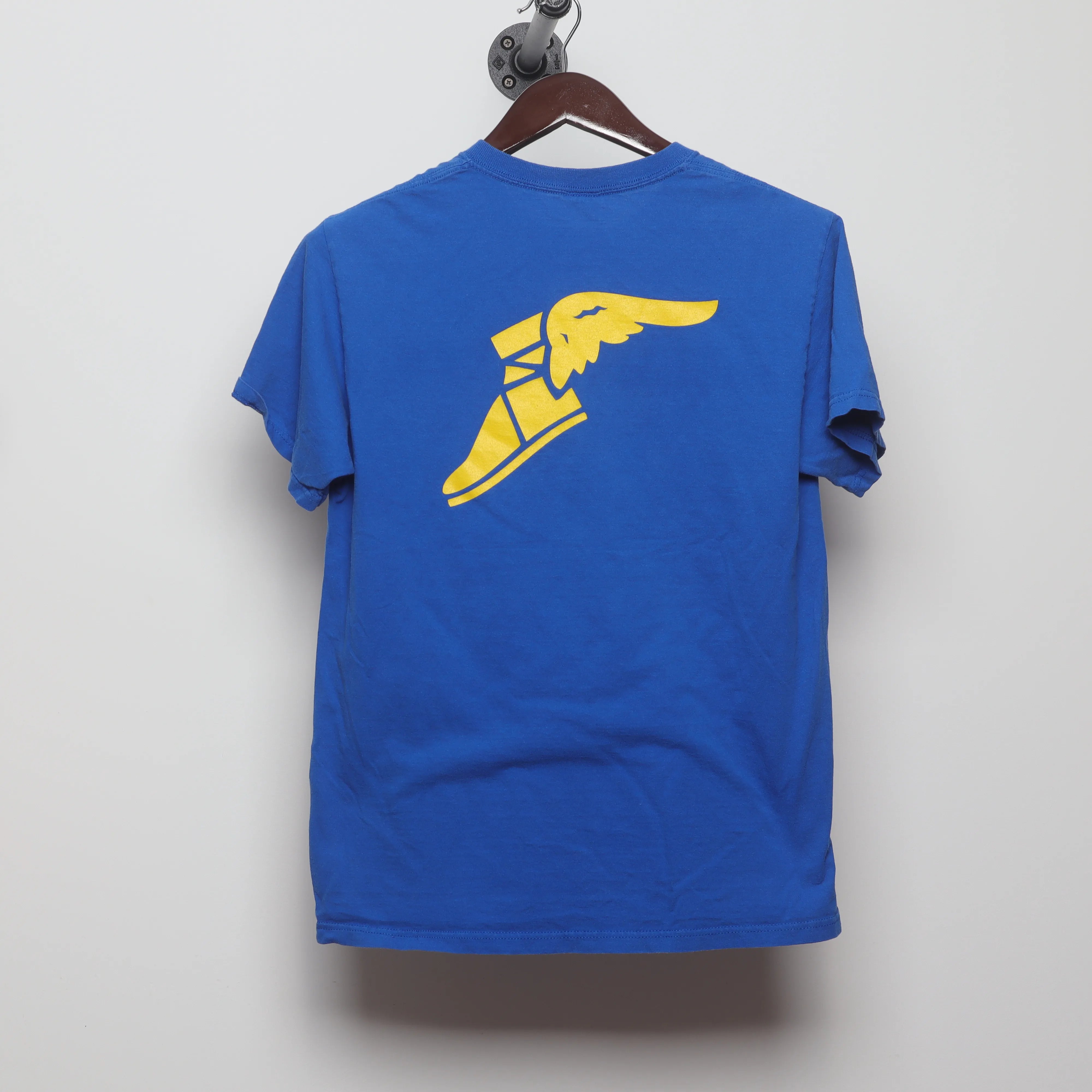 Back view of Vintage 90s Goodyear Winged Foot Logo T-Shirt S