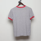 Back view of Vintage 90s New England Patriots Ringer T-Shirt M