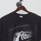 Close-up of the collar and tag on the Vintage 90s Style Ayrton Senna F1 Racing Tee L