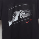 Close-up of the main graphic on the Vintage 90s Style Ayrton Senna F1 Racing Tee L
