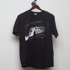 Front view of Vintage 90s Style Ayrton Senna F1 Racing Tee L