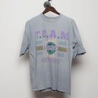 Front view of Vintage 1990s T.E.A.M. "Athletic Equipment" T-Shirt - XL