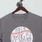 Close-up of the collar and tag on the Vintage A League of Their Own Baseball Quote T-Shirt L