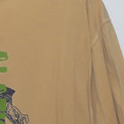 Close-up of the Right sleeve on the Vintage Y2K Comfort Colors "Alaska Moose" T-Shirt - XL