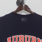 Close-up of the collar and tag on the Vintage 1990s Ralph Lauren Sport "Auburn University" T-Shirt - M