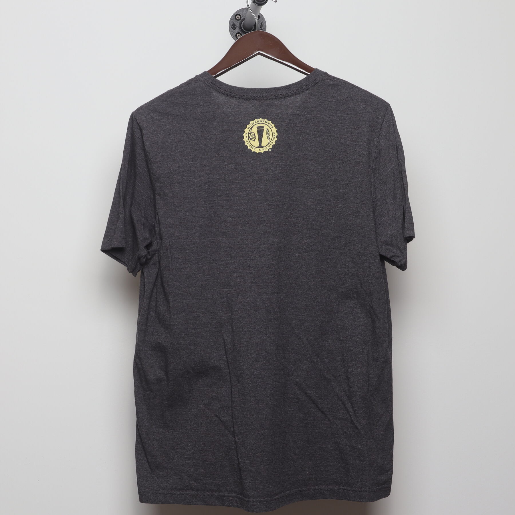 Back view of Vintage Y2K Craft Beer "Beer Tasting Grid" T-Shirt - M