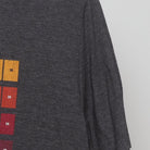 Close-up of the Right sleeve on the Vintage Y2K Craft Beer "Beer Tasting Grid" T-Shirt - M