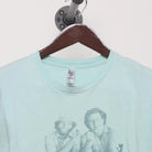 Close-up of the collar and tag on the Vintage Y2K Ben & Jerry's "Founders Portrait" T-Shirt - S