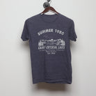 Front view of Vintage Camp Crystal Lake Horror Movie T-Shirt S