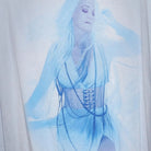 Close-up of the main graphic on the Vintage 2010s Carrie Underwood "Ethereal Portrait" T-Shirt - L