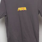 Close-up of the main graphic on the Vintage Coca-Cola Delivery Truck Graphic T-Shirt L